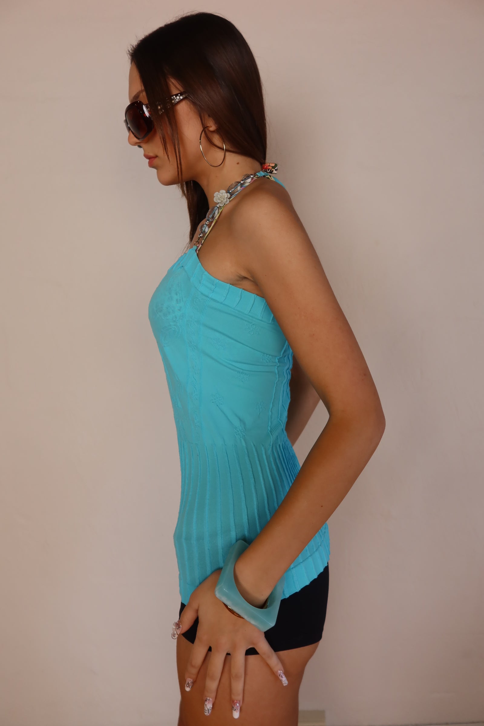 Aquamarine Halter Top S