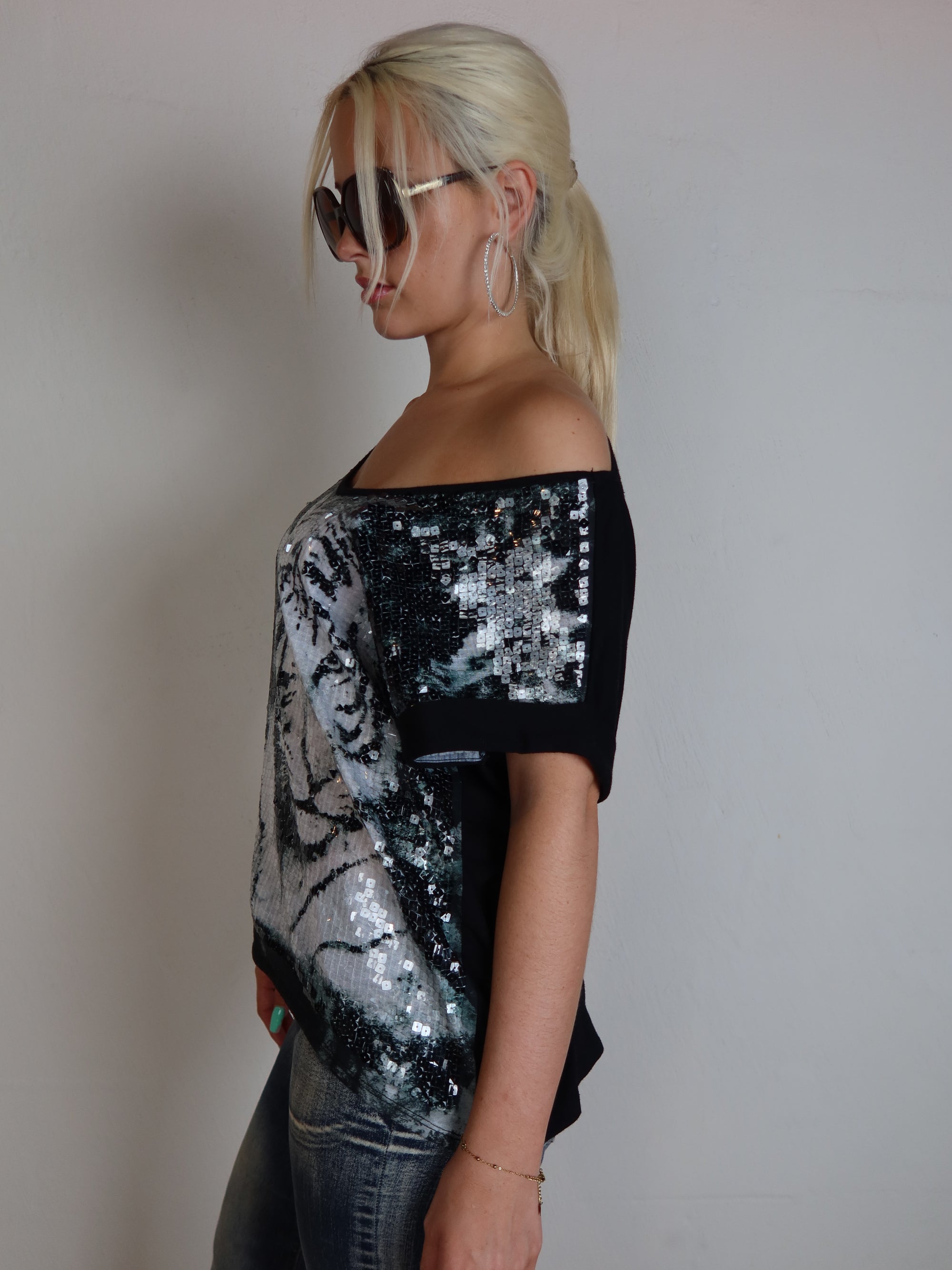 Sequin Mcbling Top S/M