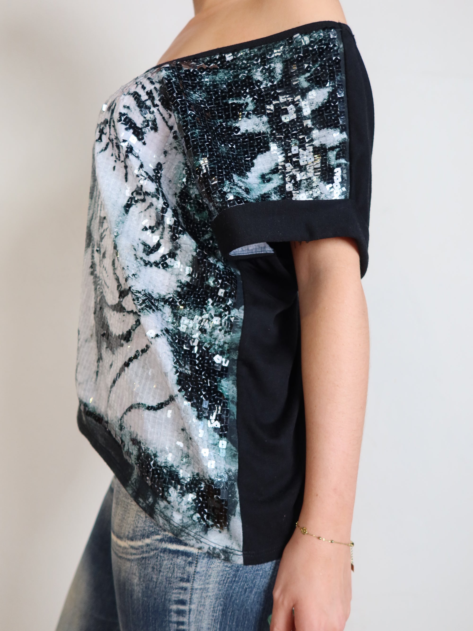 Sequin Mcbling Top S/M