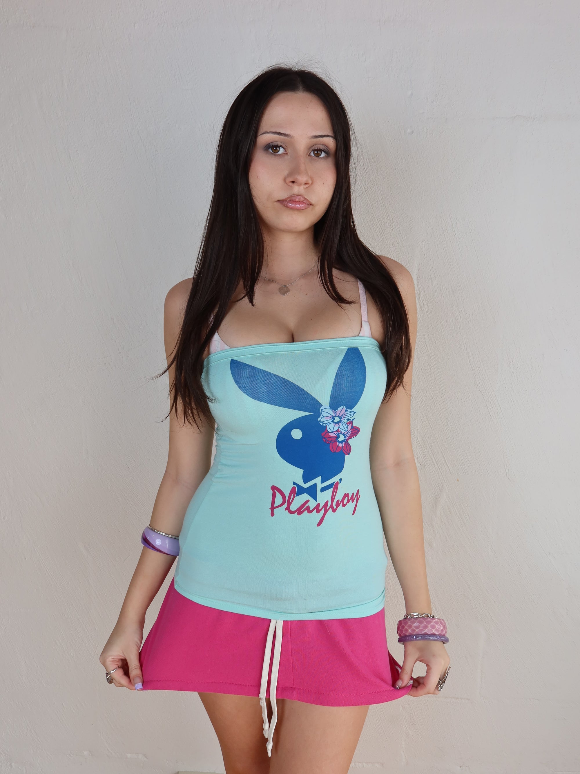 Y2K Playboy Tube Top S/M