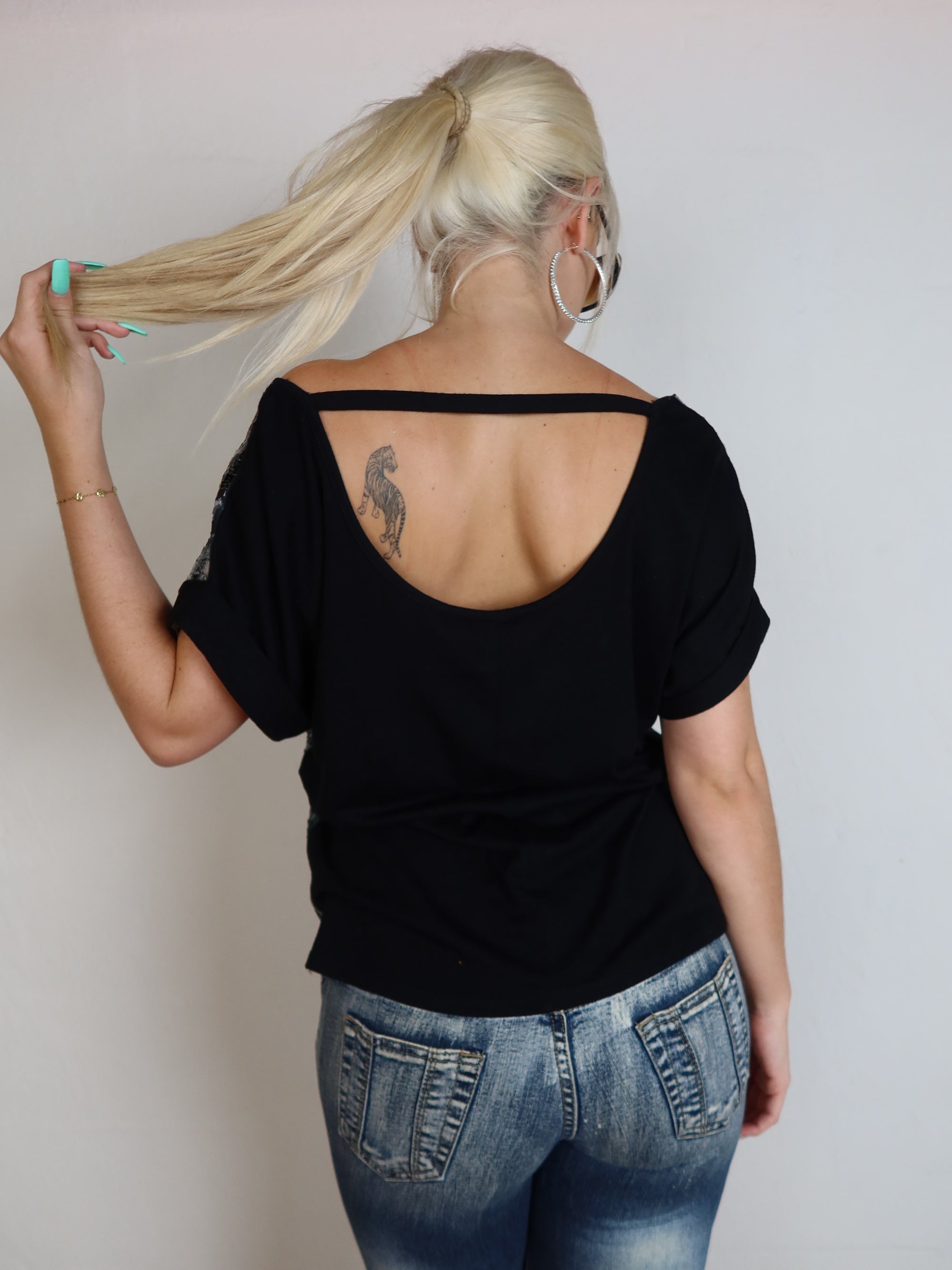 Sequin Mcbling Top S/M