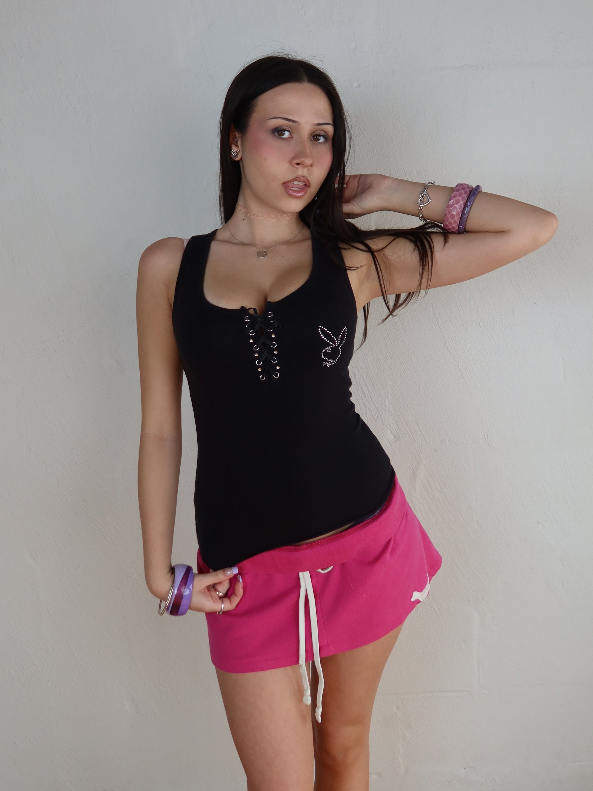 Y2K Playboy Tank S/M