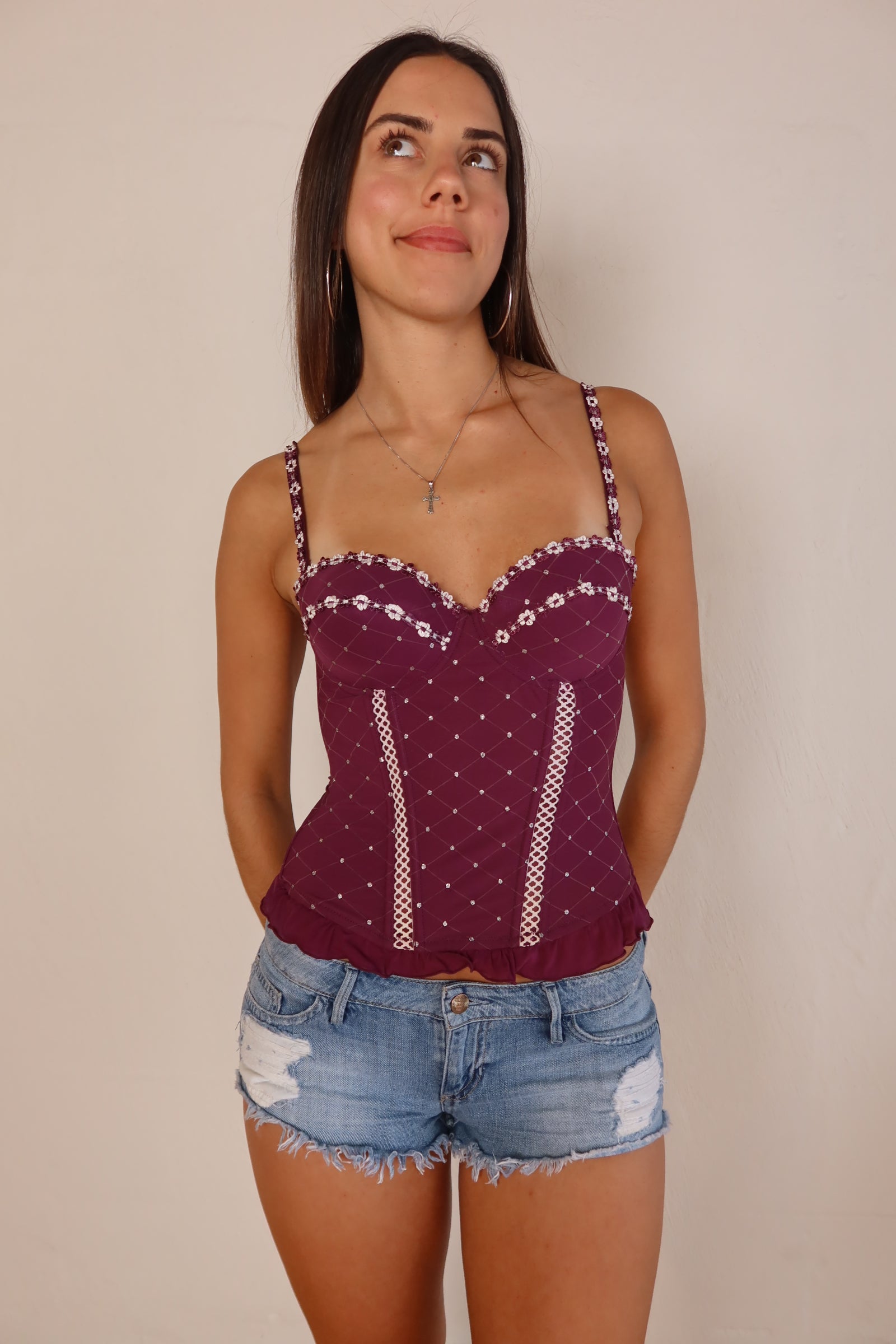 Y2K Corset Top XS/S