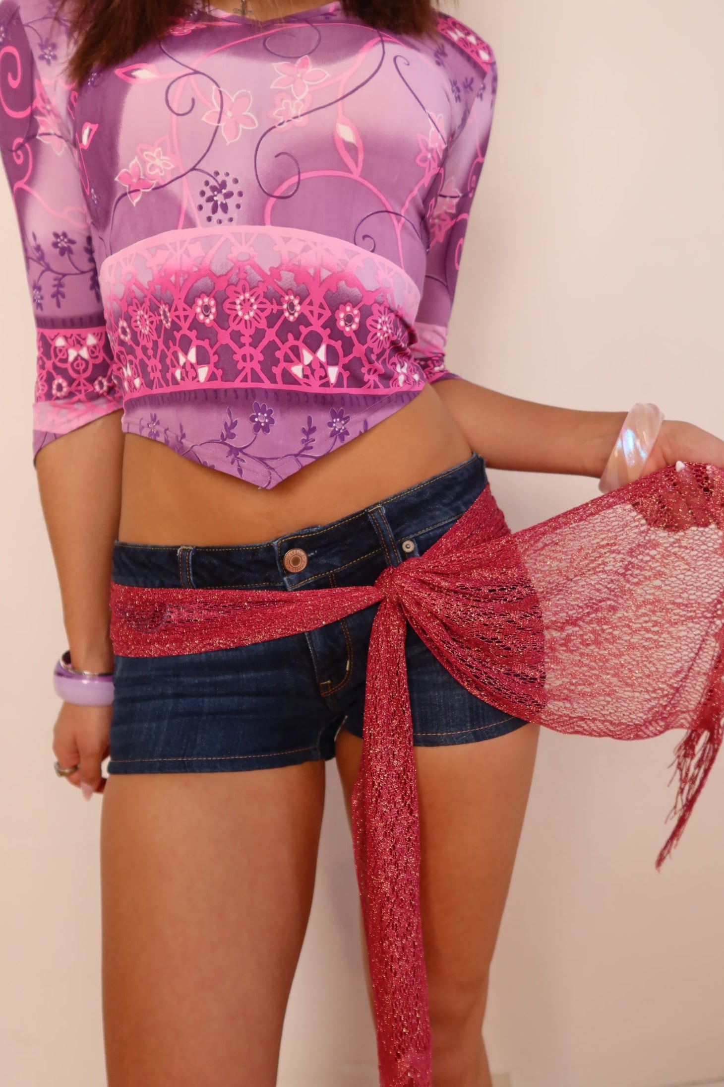 Y2k Festival Scarf