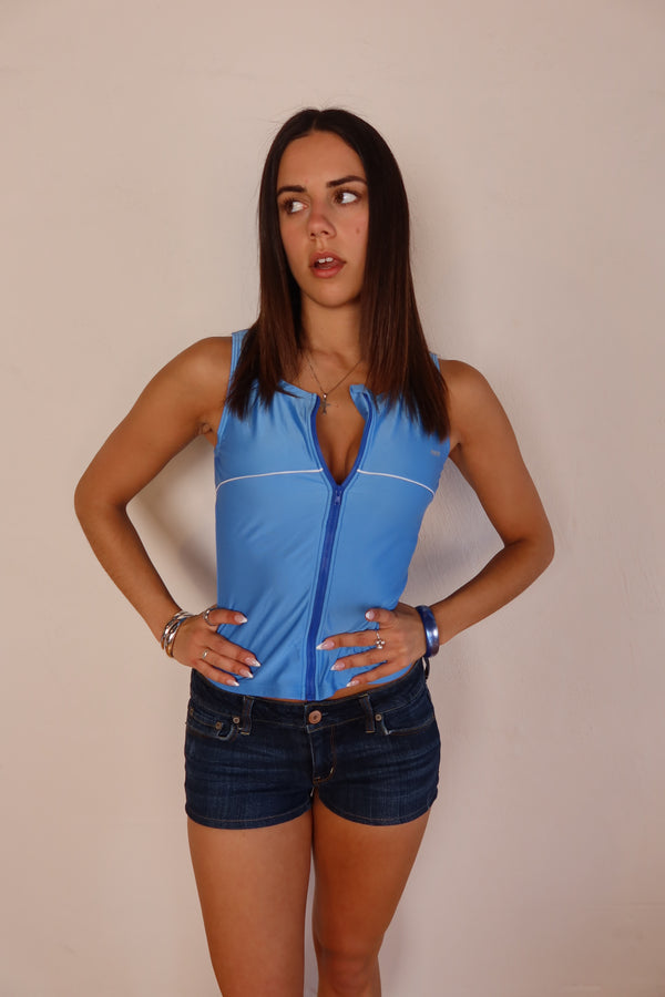 Y2K Sporty Tank S