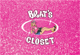Brat’s Closet PTY LTD glitter logo